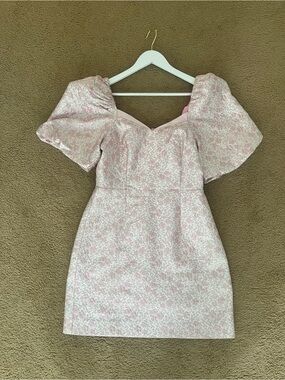 Lovely Lilly Pulitzer light pink jacquard romper/dress